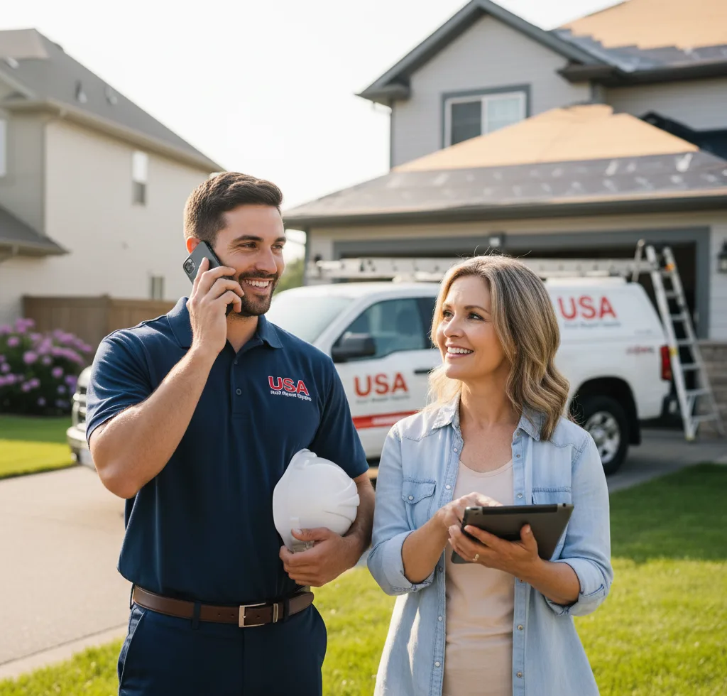 USA Roof Repair Experts customer support in Rocky Hill